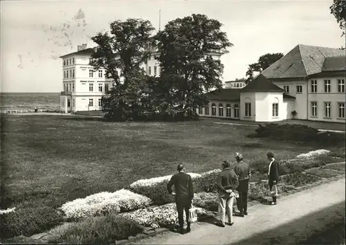 Heiligendamm Sanatorium Haus Mecklenburg Wandelgang Kat. Bad Doberan