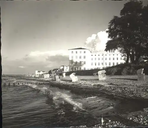 Heiligendamm Strand Strandkoerbe Kat. Bad Doberan