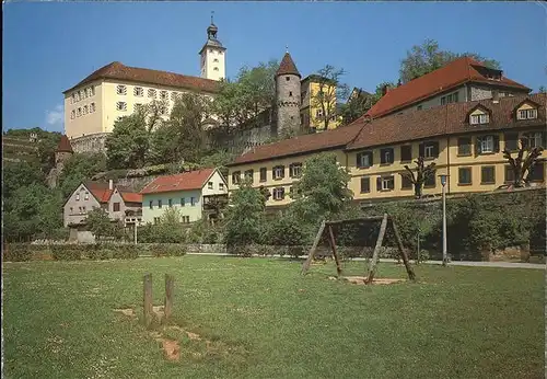 Gundelsheim Wuerttemberg Schloss Horneck Kat. Gundelsheim