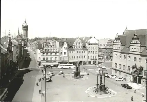 Wittenberg Lutherstadt Lutherstadt Marktplatz / Wittenberg /Wittenberg LKR