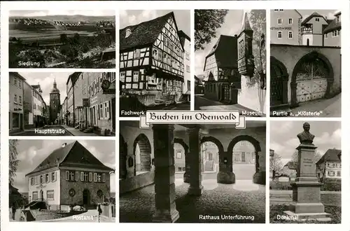 Buchen Odenwald Klosterle Postamt Siedlung Kat. Buchen (Odenwald)