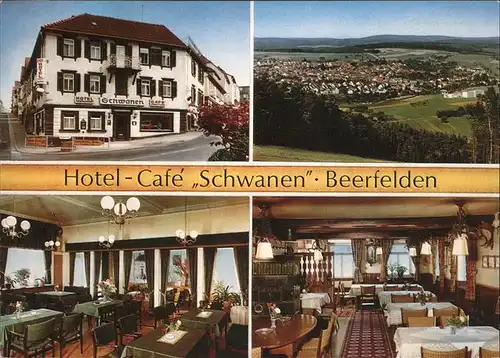 Beerfelden Hotel Cafe Schwanen Kat. Beerfelden