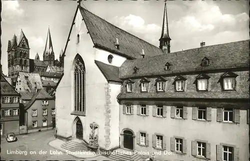 Limburg Stadtkirche Bischofliches Palais Dom Kat. Limburg a.d. Lahn