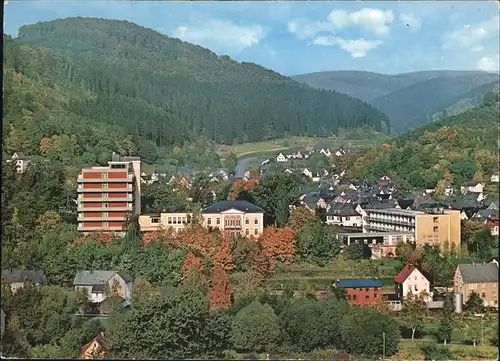 Bad Laasphe Kurklinik Emmaburg Naturpark Rothaargebirge Teilansicht Kat. Bad Laasphe