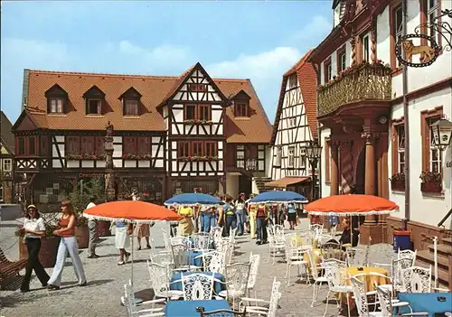 Michelstadt Marktbrunnen Kat. Michelstadt