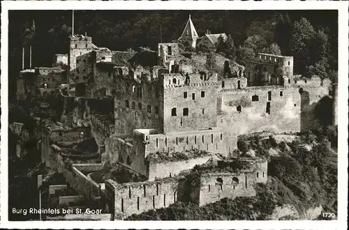 St Goar Burg Rheinfels Kat. Sankt Goar