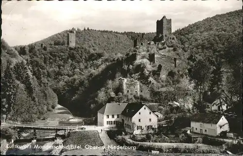 Manderscheid Eifel Ober- u. Niederburg / Manderscheid /Bernkastel-Wittlich LKR