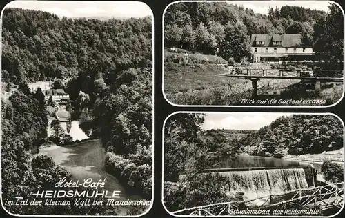 Manderscheid Eifel Hotel Heidsmuehle / Manderscheid /Bernkastel-Wittlich LKR