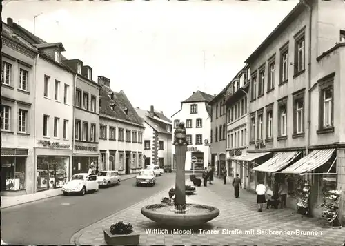 Wittlich Trierer Strasse Saubrenner-Brunnen Kat. Wittlich