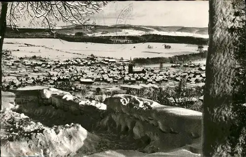 Bad Driburg Blick von der Iburg Kat. Bad Driburg