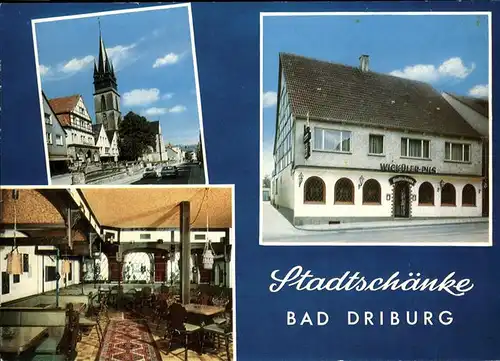 Bad Driburg Stadtschaenke Kat. Bad Driburg