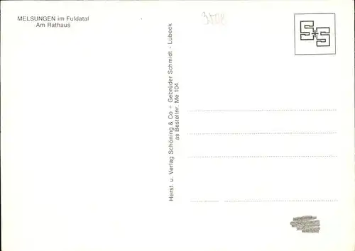 Melsungen Fulda Rathaus Fuldatal / Melsungen /Schwalm-Eder-Kreis LKR