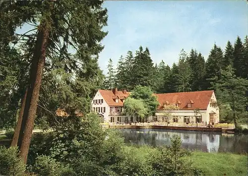 Bad Meinberg Waldhotel Silbermuehle Kat. Horn-Bad Meinberg
