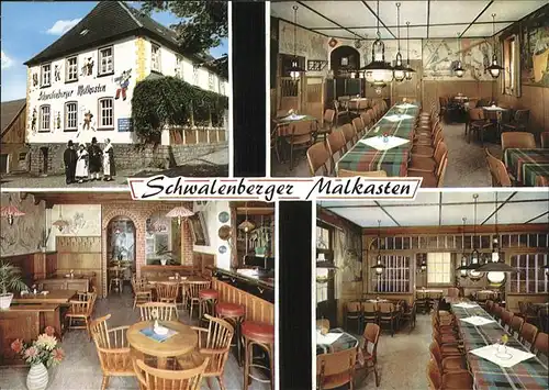 Schwalenberg Malkasten Hotel Restaurant Kat. Schieder-Schwalenberg