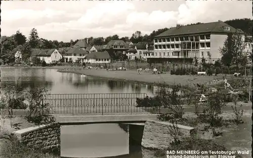 Bad Meinberg Roland Sanatorium Stausee Kat. Horn-Bad Meinberg