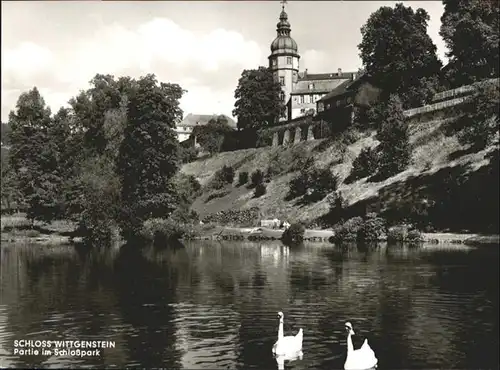 Bad Berleburg Schloss Wittgenstein Schlosspark *