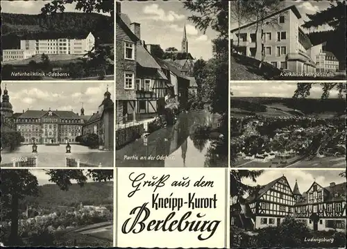 Bad Berleburg Naturheilklinik Odeborn Schloss Kurklinik Wittgenstein Ludwigsburg *