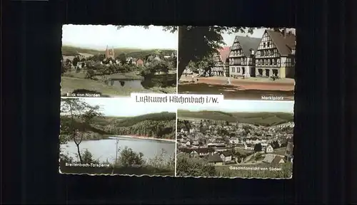 Hilchenbach Siegerland Hilchenbach Marktplatz Breitenbach-Talsperre  x / Hilchenbach /Siegen-Wittgenstein LKR