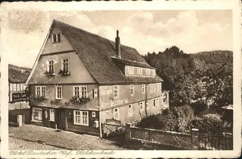 Hilchenbach Siegerland Hilchenbach Hotel Deutscher Hof x / Hilchenbach /Siegen-Wittgenstein LKR