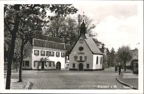 Rhoendorf Kapelle *