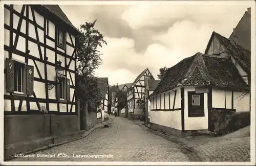 Rhoendorf Loewenburgerstrasse x