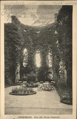 Alf Marienburg Chor Ruine x
