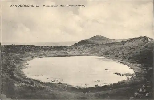 Manderscheid Eifel Manderscheid Mosenberger-Maar * / Manderscheid /Bernkastel-Wittlich LKR