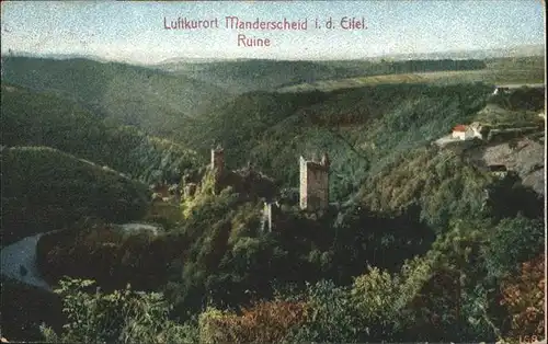 Manderscheid Eifel Manderscheid Eifel Ruine x / Manderscheid /Bernkastel-Wittlich LKR