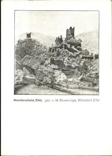 Manderscheid Eifel Manderscheid Eifel * / Manderscheid /Bernkastel-Wittlich LKR