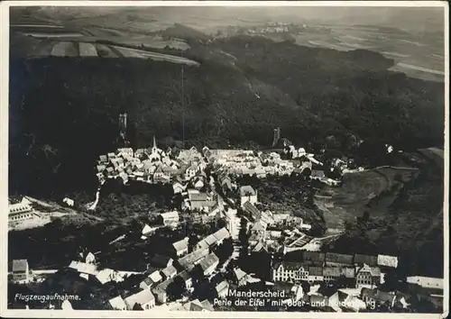 Manderscheid Eifel Manderscheid Eifel Fliegeraufnahme x / Manderscheid /Bernkastel-Wittlich LKR