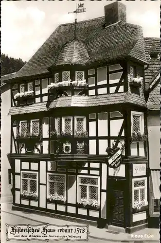 Adenau Historisches Haus Blaue Ecke *