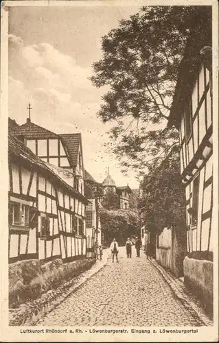 Rhoendorf Loewenburgerstrasse x
