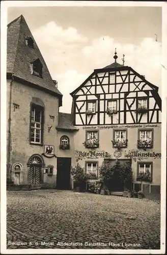 Beilstein Mosel Gaststaette Haus Lipmann 