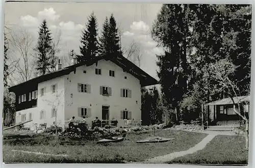 Prien Chiemsee Prien Chiemsee Jugendherberge ungelaufen ca. 1965 / Prien a.Chiemsee /Rosenheim LKR