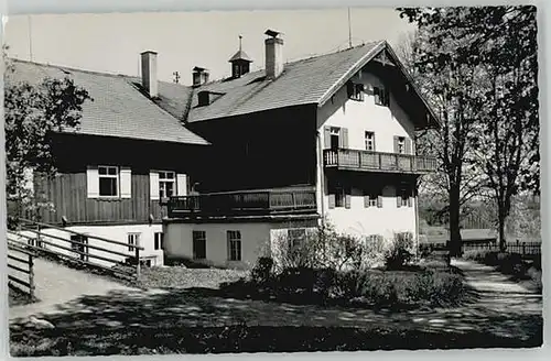 Murnau Murnau Grafenaschau Lindenhof ungelaufen ca. 1955 / Murnau a.Staffelsee /Garmisch-Partenkirchen LKR