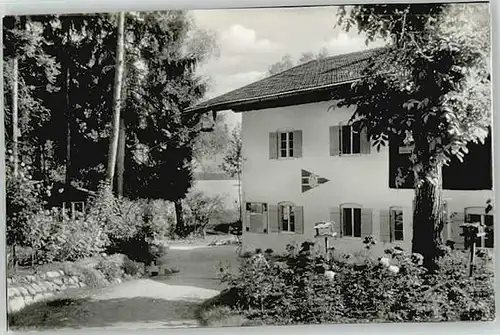 Prien Chiemsee Prien Chiemsee Jugendherberge ungelaufen ca. 1955 / Prien a.Chiemsee /Rosenheim LKR
