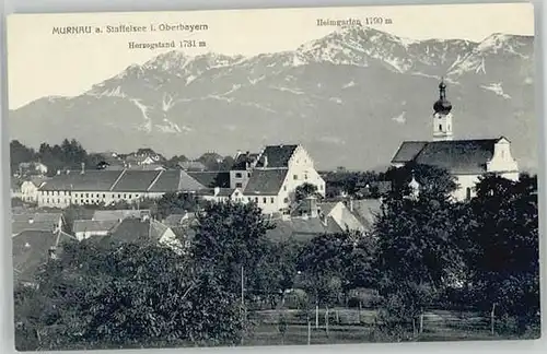 Murnau Murnau  ungelaufen ca. 1910 / Murnau a.Staffelsee /Garmisch-Partenkirchen LKR
