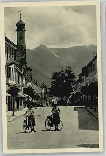 Murnau Murnau Hauptstrasse ungelaufen ca. 1920 / Murnau a.Staffelsee /Garmisch-Partenkirchen LKR