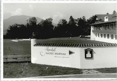 Murnau Hotel Alpenhof o 1967