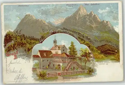 Birkenstein Birkenstein Kirche  x 1900
