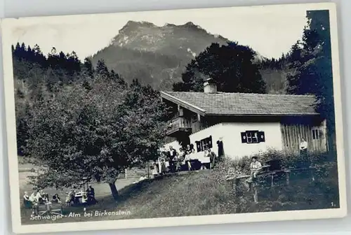 Birkenstein Schwaigeralm x 1940