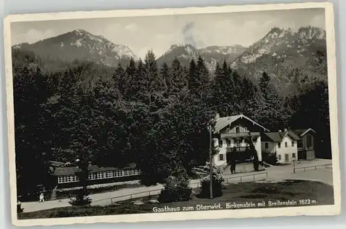 Birkenstein Gasthaus Oberwirt x 1947