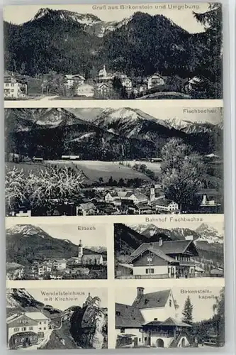 Birkenstein Birkenstein  ungelaufen ca. 1910 / Fischbachau /Miesbach LKR