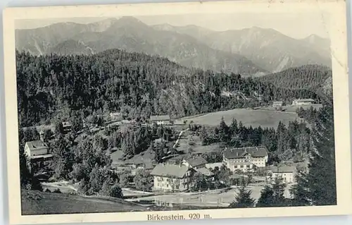 Birkenstein Birkenstein  ungelaufen ca. 1920 / Fischbachau /Miesbach LKR