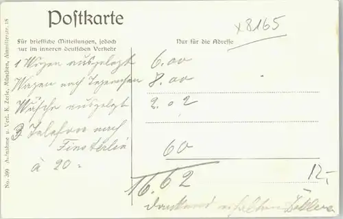 Birkenstein Birkenstein  ungelaufen ca. 1910 / Fischbachau /Miesbach LKR