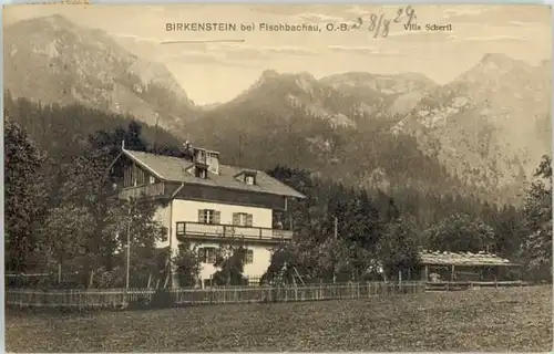 Birkenstein bei Fischbachau x 1929