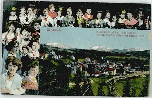 Miesbach Miesbach  ungelaufen ca. 1910 / Miesbach /Miesbach LKR