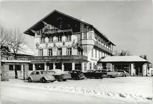 Kochel See Alpen Hotel Schmied von Kochel o 1962
