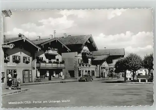 Miesbach Miesbach  ungelaufen ca. 1955 / Miesbach /Miesbach LKR