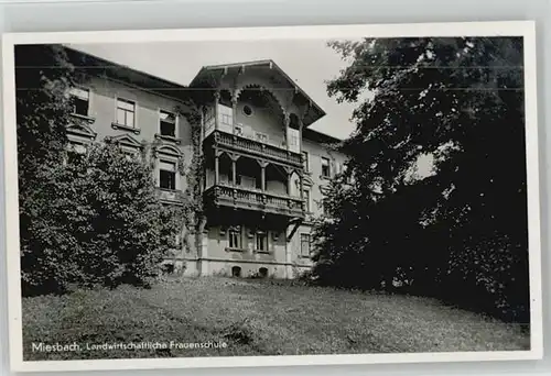 Miesbach Miesbach Frauen Schule ungelaufen ca. 1955 / Miesbach /Miesbach LKR